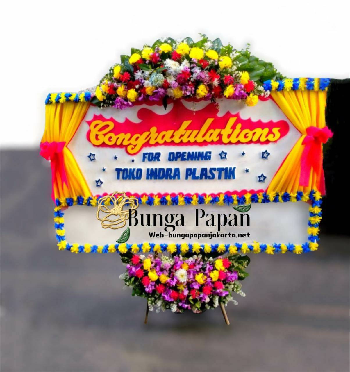 Bunga Papan Congratulations Uk Standar 2x120 4